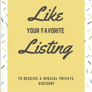 👀SPECIAL PRIVATE DISCOUNT 👀